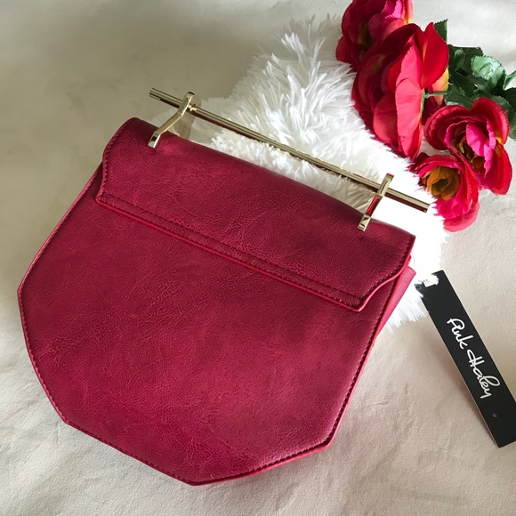 Hester Crossbody Saddle Bag (Wine Edition) - Picture 5 of 8